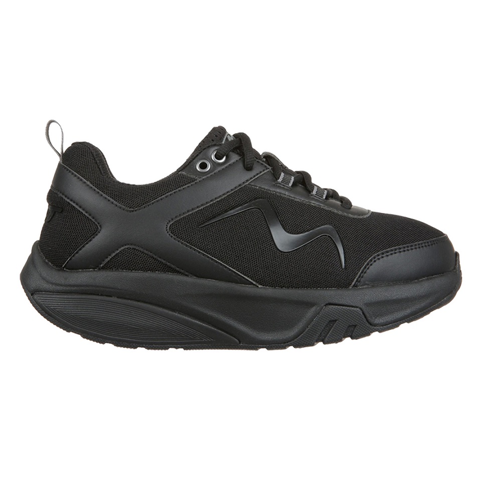 Sport 4 W black extra wide MBT shoes women